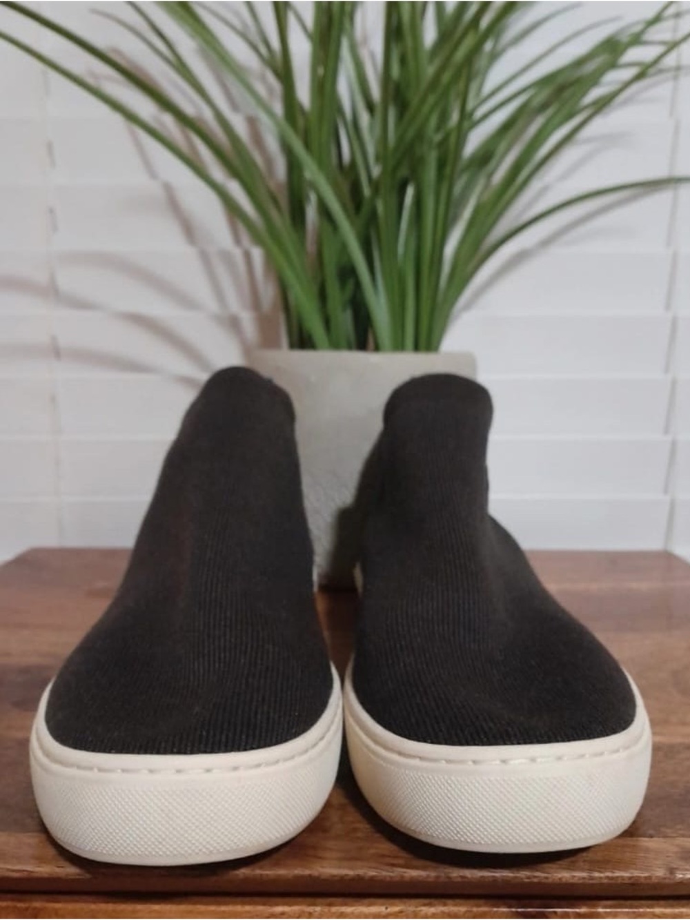 Rothy's Black Slip-On Sneakers